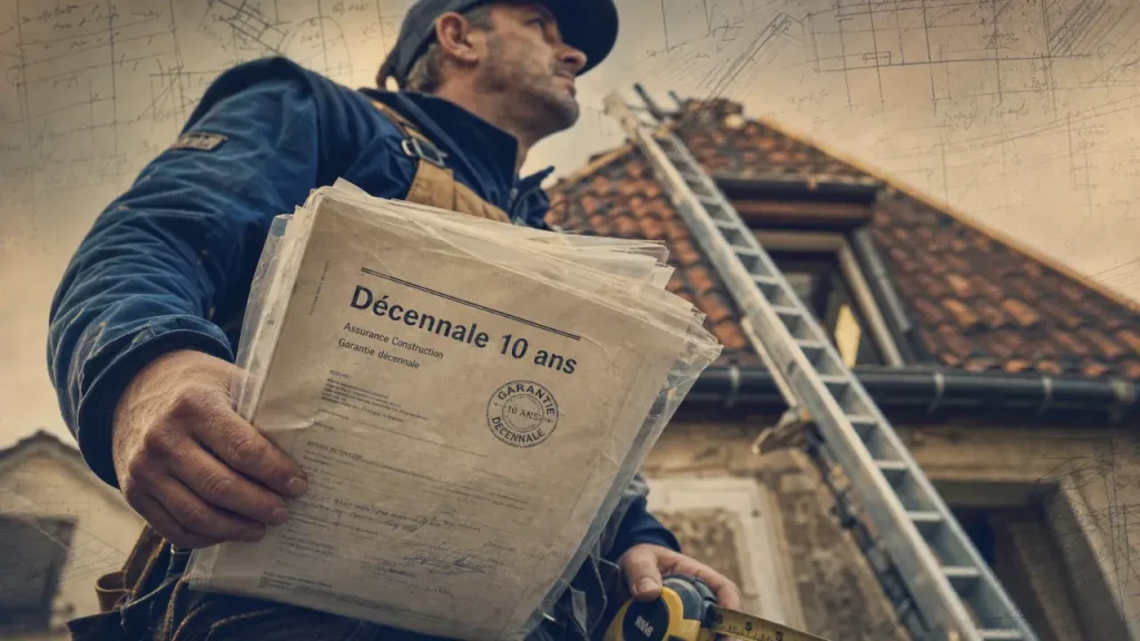 Assurance couvreur : décennale et RC pro sur chantier