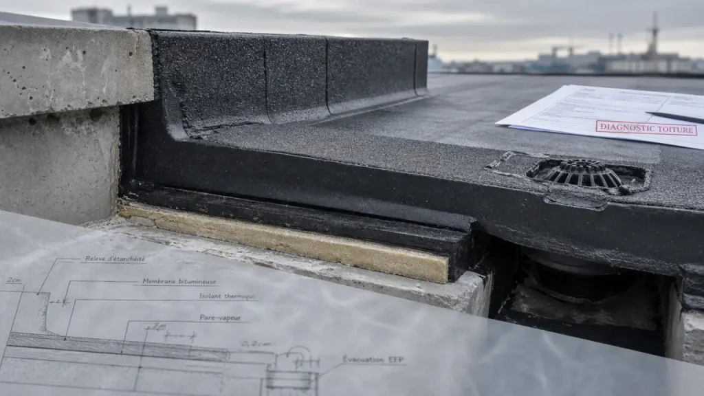 Bitume, EPDM, PVC ou résine : quelle solution pour étanchéifier un toit plat ?