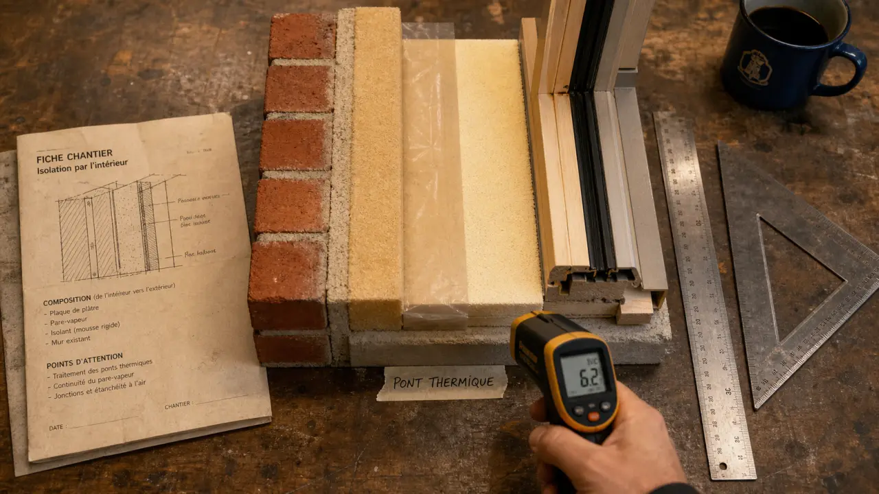Isolation thermique du bâtiment : toiture, murs et ponts thermiques