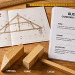 lexique charpente bois pdf : termes de plan et fiche technique