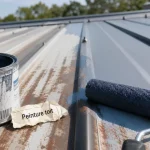 Peinture toit sur bac acier : primaire et météo