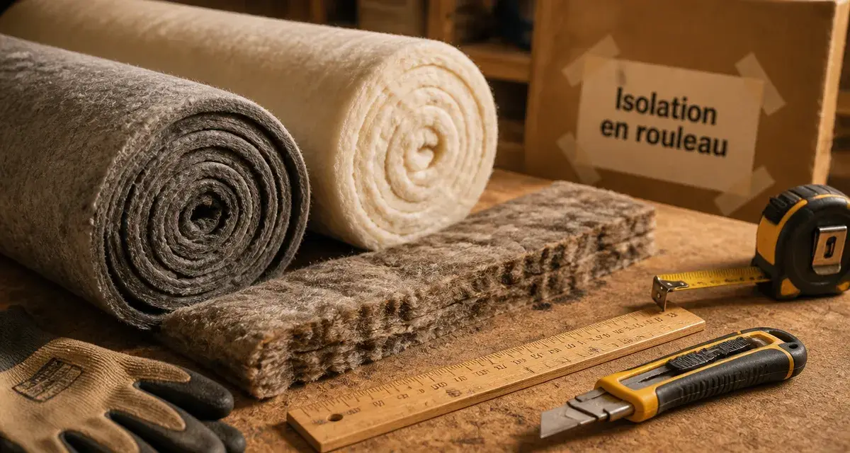 isolation thermique en rouleau : rouleaux isolants pour pose