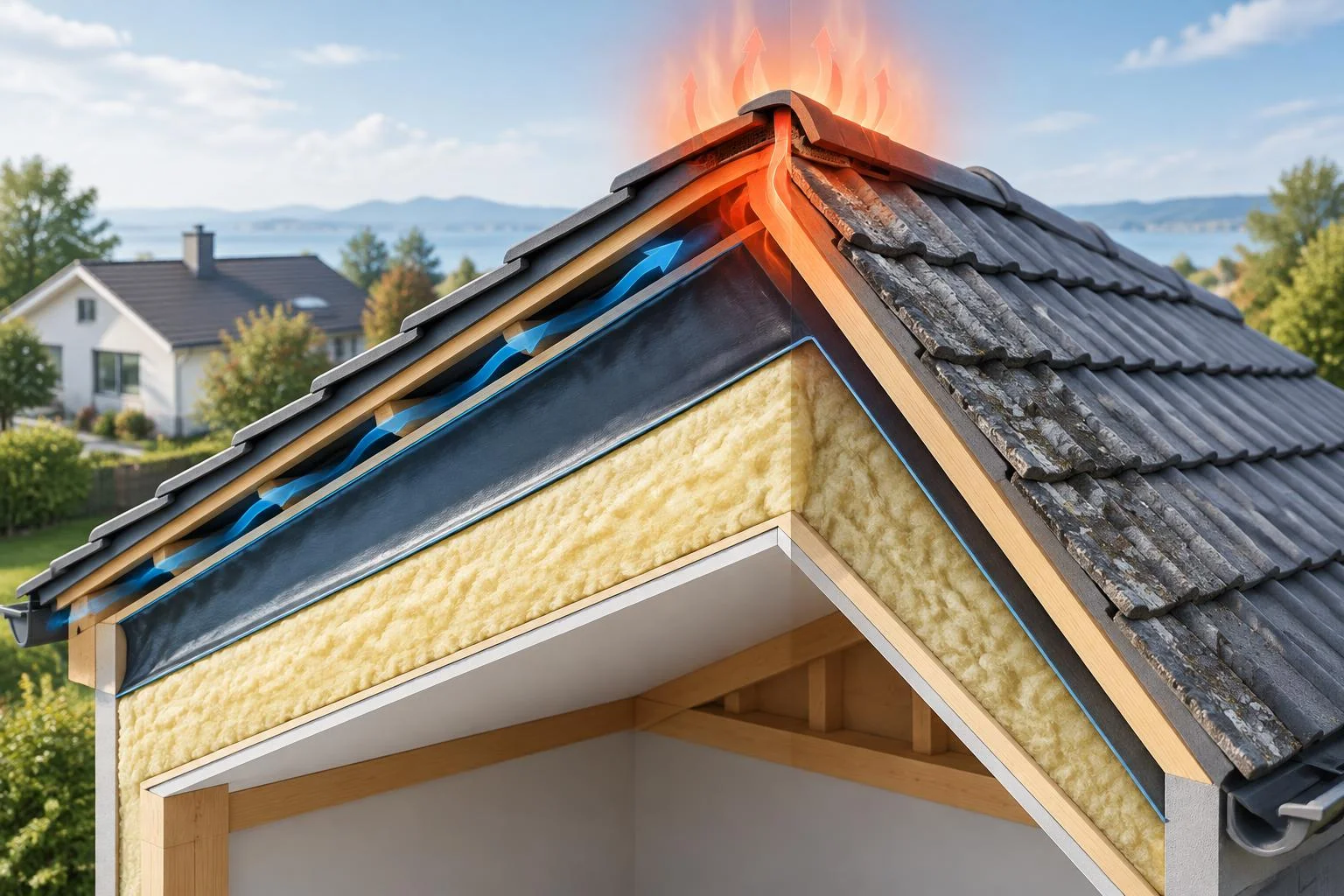 Performance énergétique toiture : isoler ou refaire ?